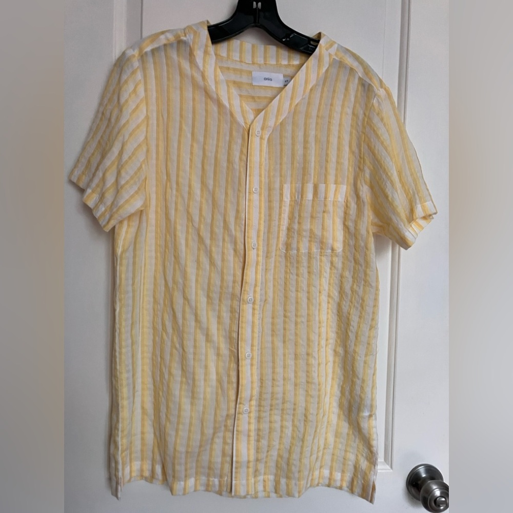 Onia Men’s Small Camp Button Down